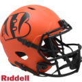 Helmets, Full Size Helmet: Cincinnati Bengals Speed Replica Football Helmet <B>RAVE</B>