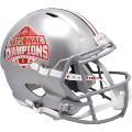 Helmets, Full Size Helmet: Ohio State Buckeyes 2024 National Champions NCAA Replica Speed Football Hel...