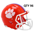 Helmets, Pocket Pro Helmets: Clemson Tigers Speed Pocket Pro QTY 96