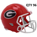 Helmets, Pocket Pro Helmets: Georgia Bulldogs Speed Pocket Pro QTY 96