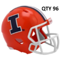 Helmets, Pocket Pro Helmets: Illinois Fighting Illini Speed Pocket Pro QTY 96