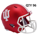 Helmets, Pocket Pro Helmets: Indiana Hoosiers Speed Pocket Pro QTY 96