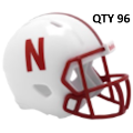 Helmets, Pocket Pro Helmets: Nebraska Cornhuskers Speed Pocket Pro QTY 96