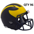 Helmets, Pocket Pro Helmets: Michigan Wolverines Speed Pocket Pro QTY 96