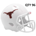 Helmets, Pocket Pro Helmets: Texas Longhorns Speed Pocket Pro QTY 96