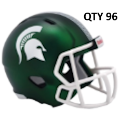 Helmets, Pocket Pro Helmets: Michigan State Spartans Speed Pocket Pro QTY 96