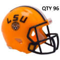 Helmets, Pocket Pro Helmets: LSU Tigers Speed Pocket Pro QTY 96