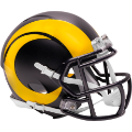Helmets, Mini Helmets: Los Angeles Rams NFL Mini Speed Football Helmet <i>2025 Rivalries</i>