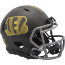 Cincinnati Bengals NFL Mini Speed Football Helmet <B>SALUTE TO SERVICE 4 SALE</B>