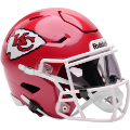 Helmets, Mid Size Helmets: Kansas City Chiefs Mid Sized SpeedFlex Helmet