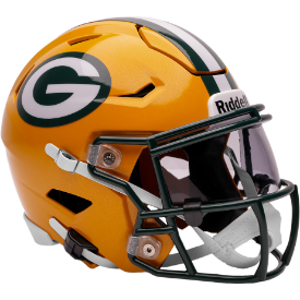 Green Bay Packers Mid Sized SpeedFlex Helmet