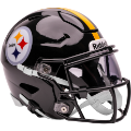 Helmets, Mid Size Helmets: Pittsburgh Steelers Mid Sized SpeedFlex Helmet