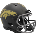 Helmets, Mini Helmets: Denver Broncos NFL Mini Speed Football Helmet <B>SALUTE TO SERVICE 4 SALE</...