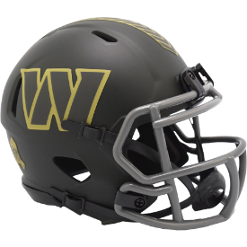 Washington Football Team NFL Mini Speed Football Helmet <B>SALUTE TO SERVICE 4 SALE</B>