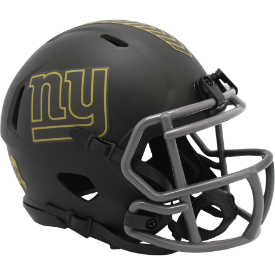 New York Giants NFL Mini Speed Football Helmet <B>SALUTE TO SERVICE 4 SALE</B>