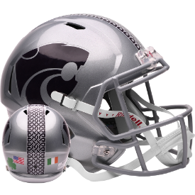 Kansas State Wildcats Speed Replica Football Helmet <b>Dublin SALE</b>