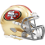 San Francisco 49ers NFL Mini Speed Football Helmet