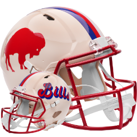Buffalo Bills Speed Football Helmet <B>RETRO</B>