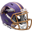 Baltimore Ravens NFL Mini Speed Football Helmet <i>2026 Purple Rising</i>