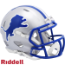 Detroit Lions 1983 to 2002 Riddell Mini Speed Throwback Helmet