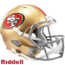 San Francisco 49ers Speed Replica Football Helmet