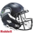 Seattle Seahawks Speed Replica Football Helmet <B>Matte Navy</B>