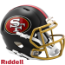 San Francisco 49ers NFL Mini Speed Football Helmet <i>2025 Rivalries</i>
