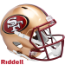 San Francisco 49ers 1996 to 2008 Speed Replica Throwback Helmet