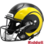 Los Angeles Rams SpeedFlex Football Helmet <B>2025 Rivalries</B>