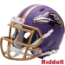 Baltimore Ravens NFL Mini Speed Football Helmet <i>2026 Purple Rising</i>