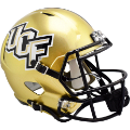 Helmets, Full Size Helmet: Central Florida Golden Knights Speed Replica Football Helmet <i>UCF Gold</i...