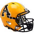 Helmets, Full Size Helmet: Appalachian State Mountaineers Speed Replica Football Helmet <i>Gold</i>