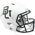 Helmets, Full Size Helmet: Baylor Bears Speed Replica Football Helmet <i>White Metallic</i>