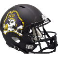 Helmets, Full Size Helmet: East Carolina Pirates Speed Replica Football Helmet <i>Matte Black</i>