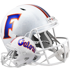 Florida Gators Speed Replica Football Helmet <B>Chrome Decals</B>