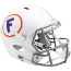 Florida Gators Speed Throwback Replica Football Helmet <i>White w/Gray Mask</i>