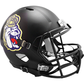 James Madison Dukes Speed Replica Football Helmet <i>Matte Black</i>