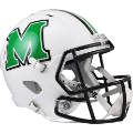 Helmets, Full Size Helmet: Marshall Thundering Herd Speed Replica Football Helmet