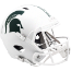 Michigan State Spartans Speed Replica Football Helmet <i>Matte White</i>