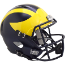 Michigan Wolverines Speed Replica Football Helmet <B>Matte</B>