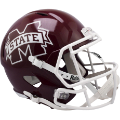 Helmets, Full Size Helmet: Mississippi State Bulldogs Speed Replica Football Helmet <i>M State</i>