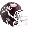 Helmets, Full Size Helmet: Mississippi State Bulldogs Speed Replica Football Helmet <i>Script</i>