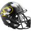 Missouri Tigers Speed Replica Football Helmet <i>Anodized Black</i>