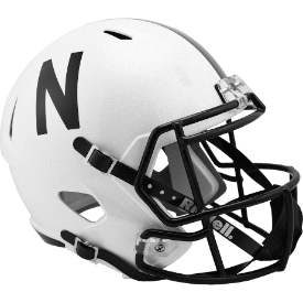 Nebraska Cornhuskers Speed Replica Football Helmet <i>Black Out</i>