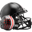 Ohio State Buckeyes Speed Replica Football Helmet <B>Satin Black</B>