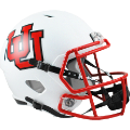 Helmets, Full Size Helmet: Utah Utes Speed Replica Football Helmet <i>Interlocking U</i>