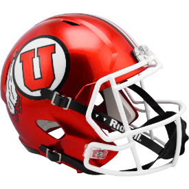 Utah Utes Speed Replica Football Helmet <i>Radiant Red</i>