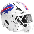 Helmets, Full Size Helmet: Buffalo Bills Axiom Football Helmet