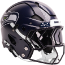 Seattle Seahawks Axiom Football Helmet <B>Matte Navy</B>