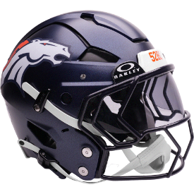 Denver Broncos Axiom Football Helmet